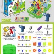 Σετ κατασκευών DIY με εργαλεία – 263pcs – 9948B – 917491