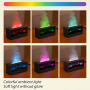 Υγραντήρας χώρου με εφέ φλόγας – 626286 – White