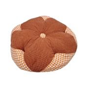 Μαξιλάρι καρέκλας Πουφ – 50cm – 720186 – Dark Brown/Orange