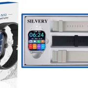 Σετ Smartwatch με 3 λουράκια – WISME-X52 – 750612 – Silver