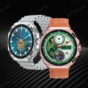 Σετ Smartwatch με 7 λουράκια – V18 Pro Max – 814116 – Gold