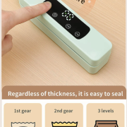 Συσκευή αεροστεγούς σφράγισης τροφίμων & αεροσυμπιεστής – DTY-188 – 814307 – Green