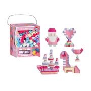 Σετ κατασκευών DIY με τουβλάκια – 560pcs – 8642-9 – 917514