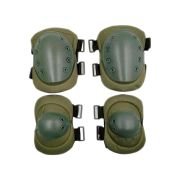 Σετ επιγονατίδες & επιαγκωνίδες – Tactical – 4pcs – 920075 – Green