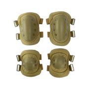 Σετ επιγονατίδες & επιαγκωνίδες – Tactical – 4pcs – 920075 – Beige
