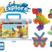 Σετ κατασκευών DIY με τουβλάκια νιφάδες – 150pcs – 8647-3 – 917513