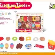 Σετ κατασκευής Burger με αξεσουάρ – 19pcs – PH-90 – 917291