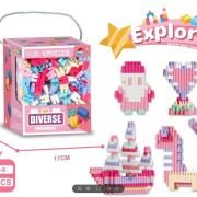 Σετ κατασκευών DIY με τουβλάκια – 560pcs – 8642-9 – 917514