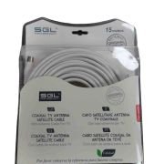 Καλώδιο κεραίας τηλεόρασης – Male/Female – 722BC – 15m – 196738