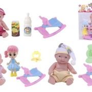 Κούκλα μωρό με αξεσουάρ φροντίδας – 0812-2056 – 917421