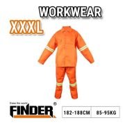 Φόρμα εργασίας με ανακλαστικά – No.3XL – 85-95kg – Finder – 198578