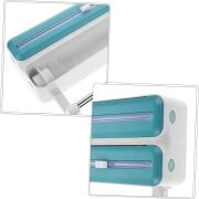 Επιτοίχια βάση ρολού κουζίνας με 2 θήκες-κόφτες για μεμβράνη & αλουμινόχαρτο – 6811 – 170127 – Green