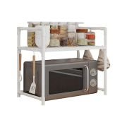 Μεταλλική ραφιέρα οργάνωσης κουζίνας – YH6616-1B – 718509 – White