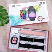 Σετ Smartwatch με 3 λουράκια – T900 MINI – 814215 – Blue