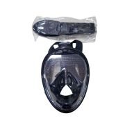 Μάσκα θαλάσσης Full Face με αναπνευστήρα – F-201 – 117405 – Black