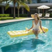 Φουσκωτό στρώμα θαλάσσης με τρύπες – 155001