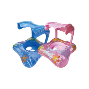 Παιδικό φουσκωτό σωσίβιο με κάθισμα & σκέπαστρο – 155015