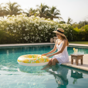 Παιδικό φουσκωτό σωσίβιο – 100cm – 155017 – Yellow