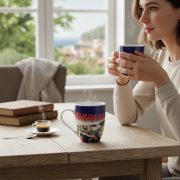 Σετ κεραμική κούπα Souvenir – 12pcs – Paralia – 221158