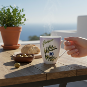 Σετ κεραμική κούπα Souvenir – 12pcs – Greece – 221196