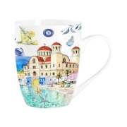 Σετ κεραμική κούπα Souvenir – 12pcs – Paralia – 224110