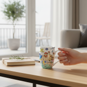 Σετ κεραμική κούπα Souvenir – 12pcs – Paralia – 224110