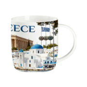 Σετ κεραμική κούπα Souvenir – 12pcs – Greece – 241130