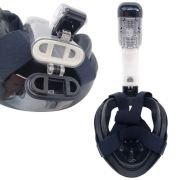 Μάσκα θαλάσσης Full Face με αναπνευστήρα – BHC – 127121 – Black