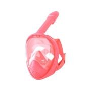 Μάσκα θαλάσσης Full Face με αναπνευστήρα – F-117A – 127122 – Pink