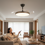 Ανεμιστήρας οροφής & φωτιστικό – DS-8989 – 96W – 43030