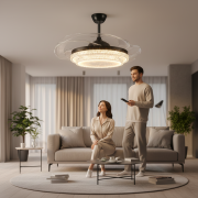 Ανεμιστήρας οροφής & φωτιστικό – DS-6601 – 72W – 430323