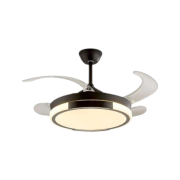 Ανεμιστήρας οροφής & φωτιστικό – DS-8018 – 96W – 431644 – Black