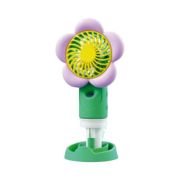 Επαναφορτιζόμενος ανεμιστήρας & υγραντήρας mini – SD-23A – 503100 – Purple