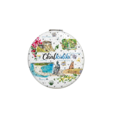 Καθρέπτης τσέπης Souvenir – Σετ 12pcs – Chalkidiki – 7*7*3cm – 871840