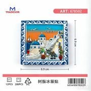 Tουριστικό μαγνητάκι Souvenir – Σετ 12pcs – Greece – 678502