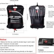 Φορητή ντουζιέρα camping – YB4004 – 20L – 181734