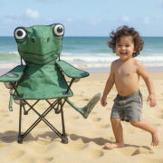 Παιδική πτυσσόμενη καρέκλα camping – 1015 – 241705 – Green