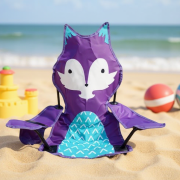 Παιδική πτυσσόμενη καρέκλα camping – 1015 – 241705 – Purple