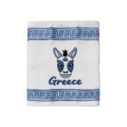Πετσέτα ποτηρόπανο Souvenir με κέντημα – Σετ 12pcs – Greece – 416389