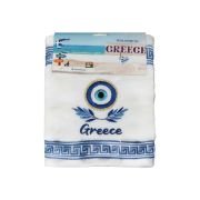 Πετσέτα ποτηρόπανο Souvenir με κέντημα – Σετ 12pcs – Greece – 416426