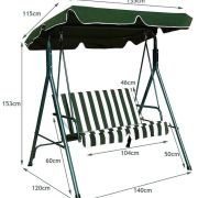 Κούνια κήπου 2θέσια – YB3106 – 585335