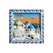 Tουριστικό μαγνητάκι Souvenir – Σετ 12pcs – Greece – 678501