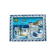 Tουριστικό μαγνητάκι Souvenir – Σετ 12pcs – Greece – 678515