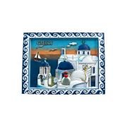 Tουριστικό μαγνητάκι Souvenir – Σετ 12pcs – Greece – 678518