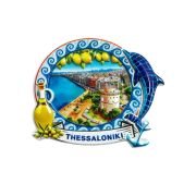 Τουριστικό μαγνητάκι Souvenir – Σετ 12pcs – Thessaloniki – 678556