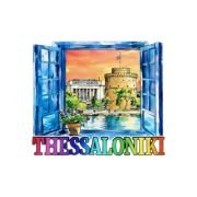 Τουριστικό μαγνητάκι Souvenir – Σετ 12pcs – Thessaloniki – 678559