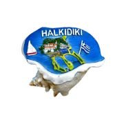 Τουριστικό μαγνητάκι Souvenir – Σετ 12pcs – Chalkidiki – 678589