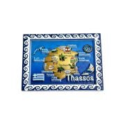 Tουριστικό μαγνητάκι Souvenir – Σετ 12pcs – Thassos – 678608