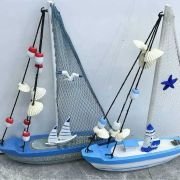 Διακοσμητικό Souvenir Καραβάκι – Σετ 2 τεμάχια – L2026-35AB – 125567