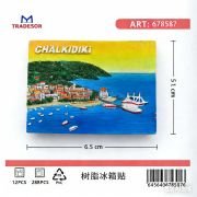 Τουριστικό μαγνητάκι Souvenir – Σετ 12pcs – Chalkidiki – 678587